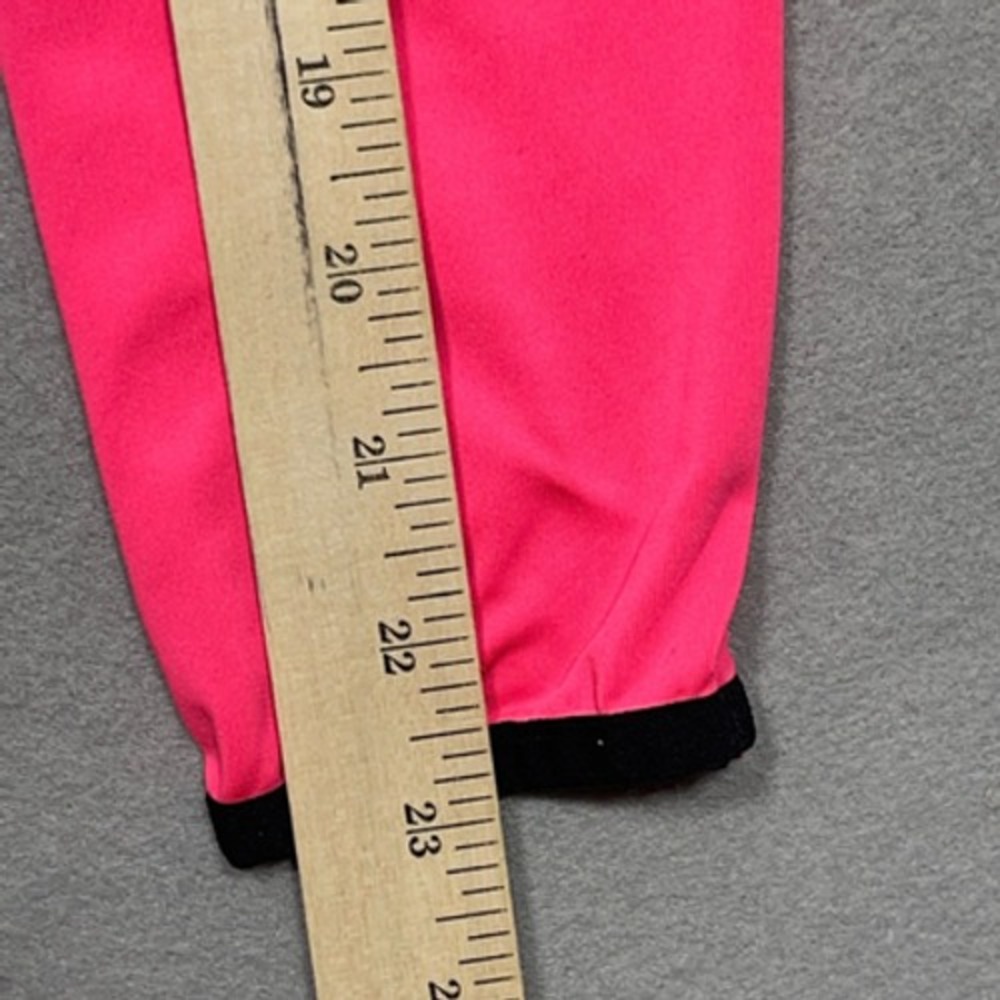Pink Victoria Secret Pullover Women Medium Quarter Zip Neon Pink Athleisure Y2K - Picture 6 of 9